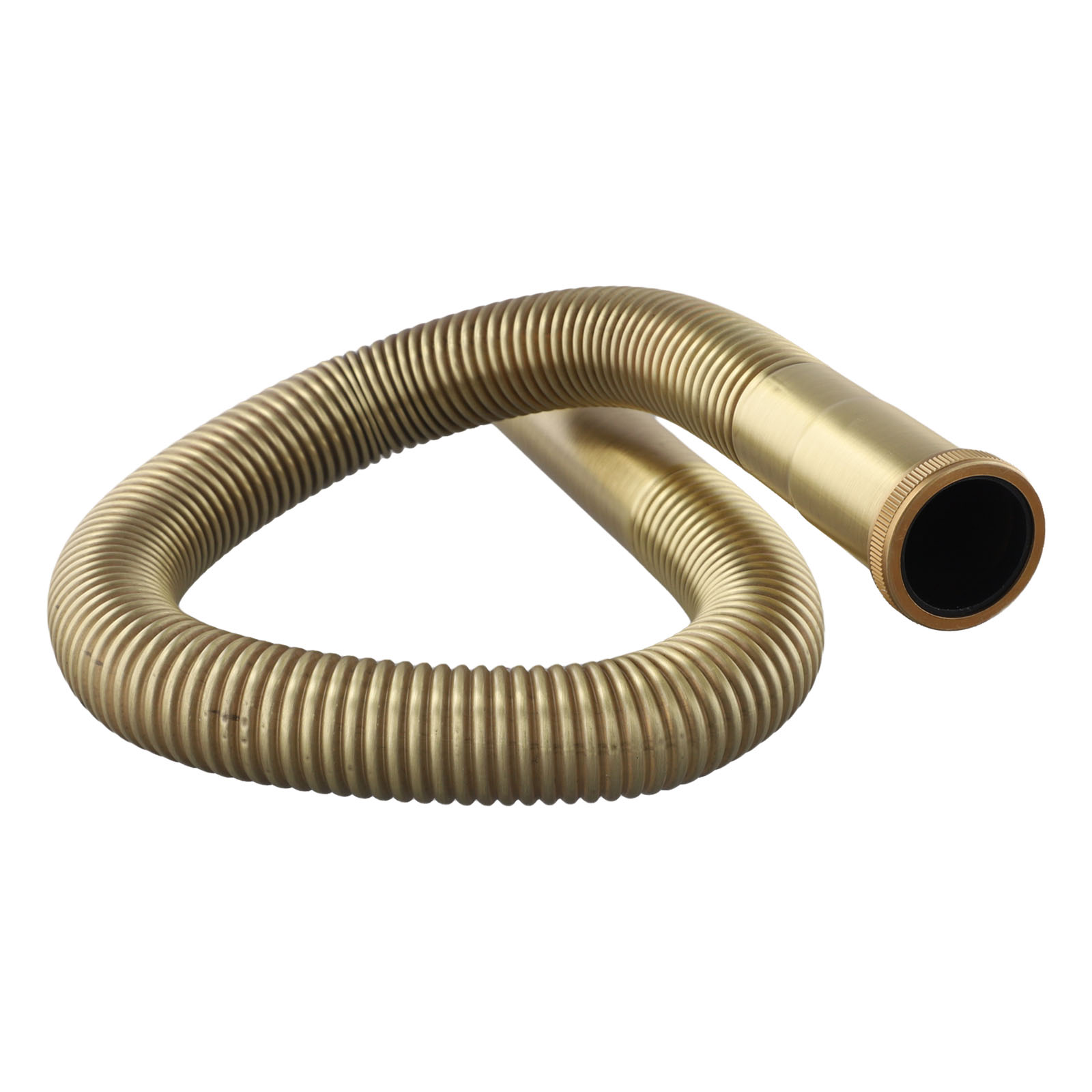 Home Improvement In Usa - 1pc フレキシブルホース真鍮ホースサイフォン柔軟なシンク排水浴室キッチン洗面器水チューブパイプホームセンター配管器具