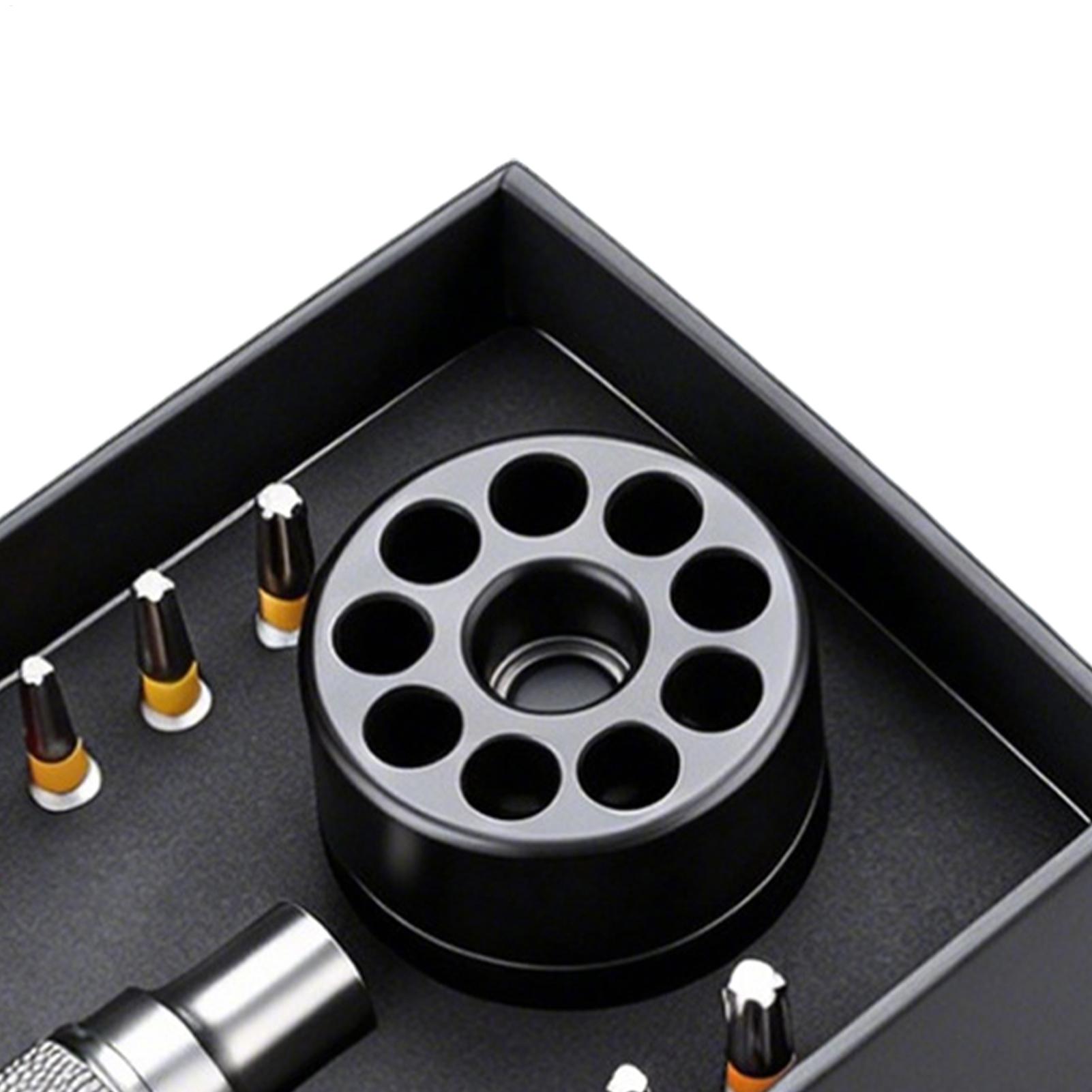 Drill Bit Set - 電動ドライバービット 22 個磁気ドリルチップ収納ベース付き人間工学に基づいたハンドルドライバービットセットエレクトロニクス用