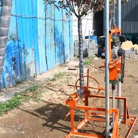 Power Drill Cordless - カスタマイズ可能なポータブル80m水井戸掘削機 – ディーゼル駆動、コンパクトサイズ