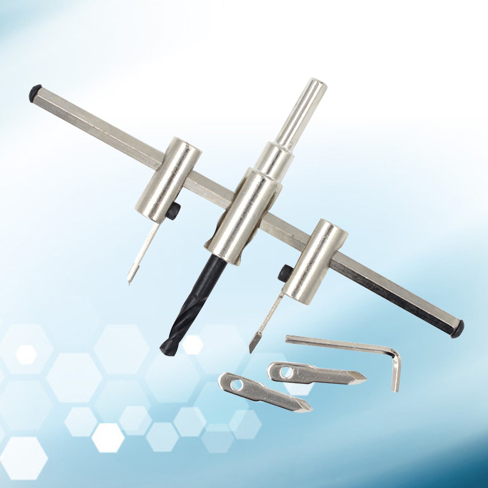 Drill Bit Set - 1個入り 飛行機型フォスナービットセット 高速鋼製 木材・プラスチック・合板用穴あけカッター ドリルビット 電動ベンチマグネット用