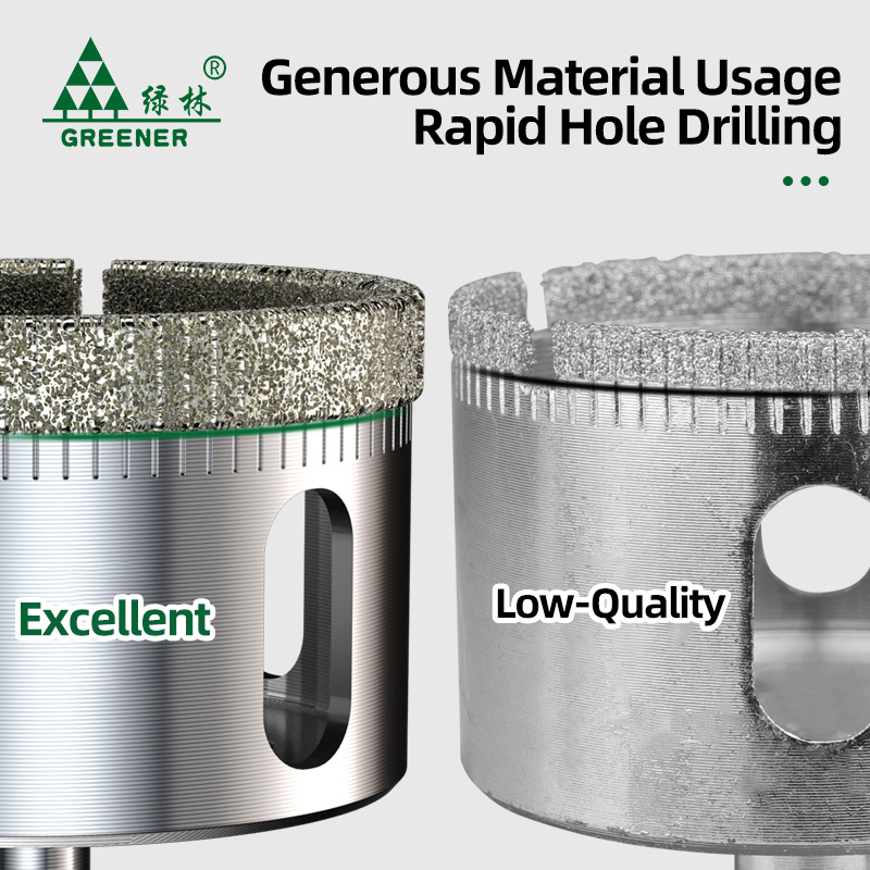 GREENERY 3-45mm ダイヤモンドコーティングドリ - Drill Bit Set のレビューと価格