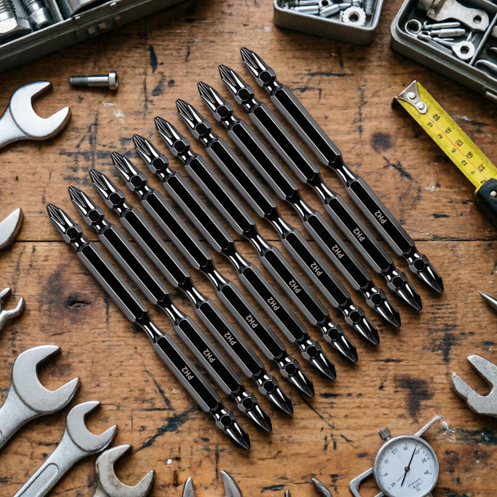 磁気ドリルビット両端フライス加工磁気ドライバーヘッドキット精 - Drill Bit Set のレビューと価格