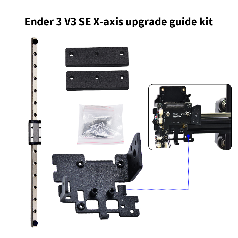 Ender-3 V3 SE Y軸デュアルリニアガイドキット  - Creality Printer Ender 3 V3 のレビューと価格