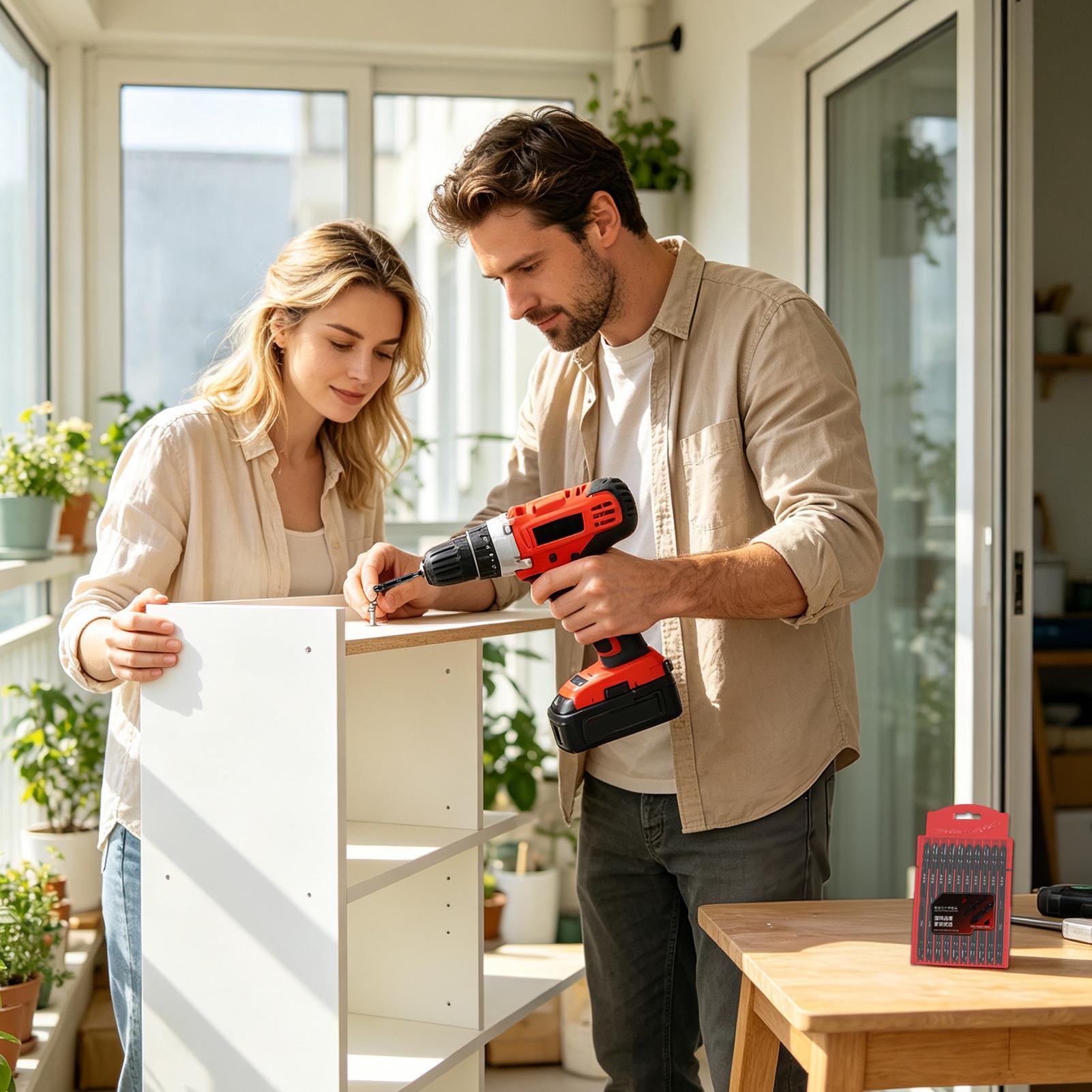 ドリル用磁気ビット両端フライス加工磁気ドライバーヘッドキット - Drill Bit Set のレビューと価格