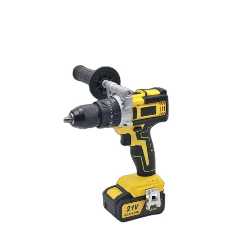 パワーブラシレスモーター 80N.m 13mmチャック 21 - Power Drill Cordless のレビューと価格