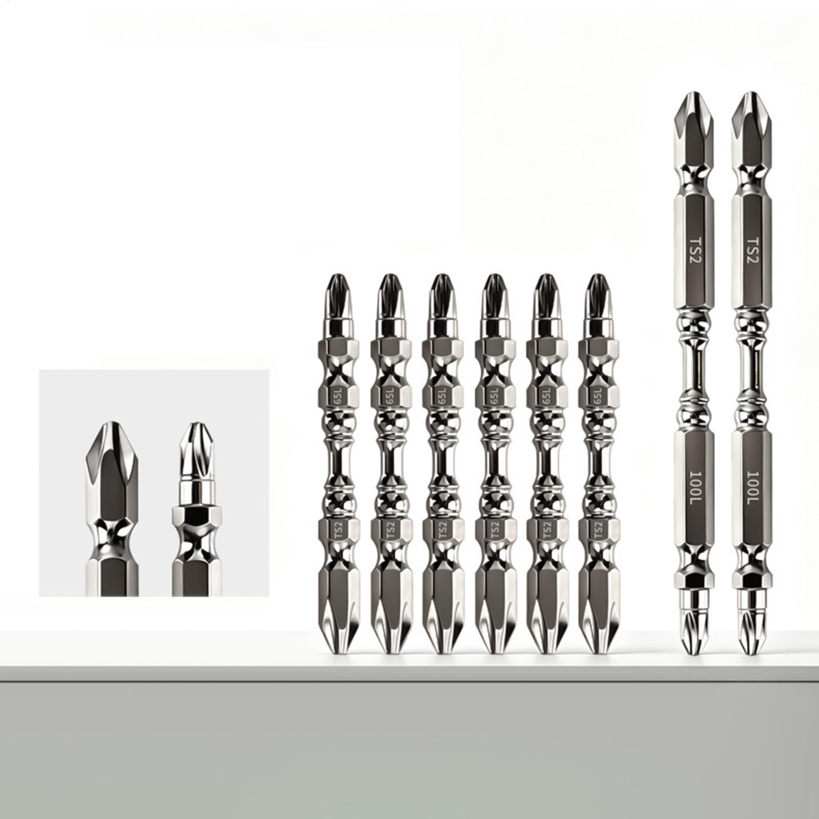 ドライバービットセット磁気ヘビーデューティ金属六角シャンク滑 - Drill Bit Set のレビューと価格