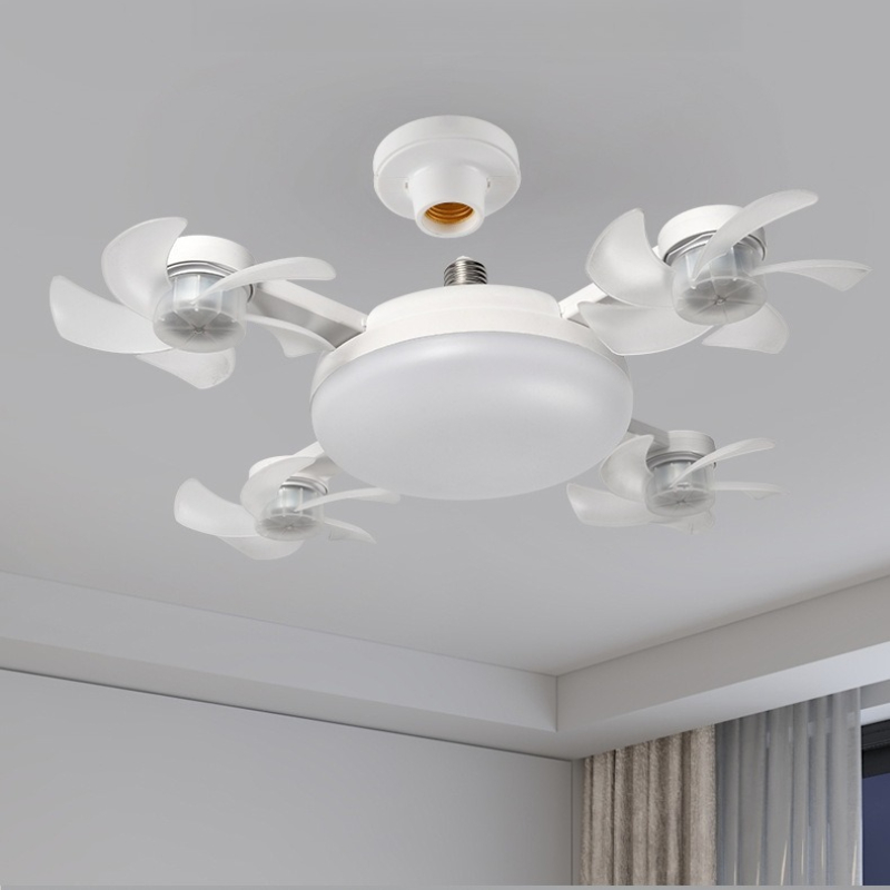 LED クリエイティブ E27 ドローンファンライトリビング - Ceiling Fan Mount のレビューと価格