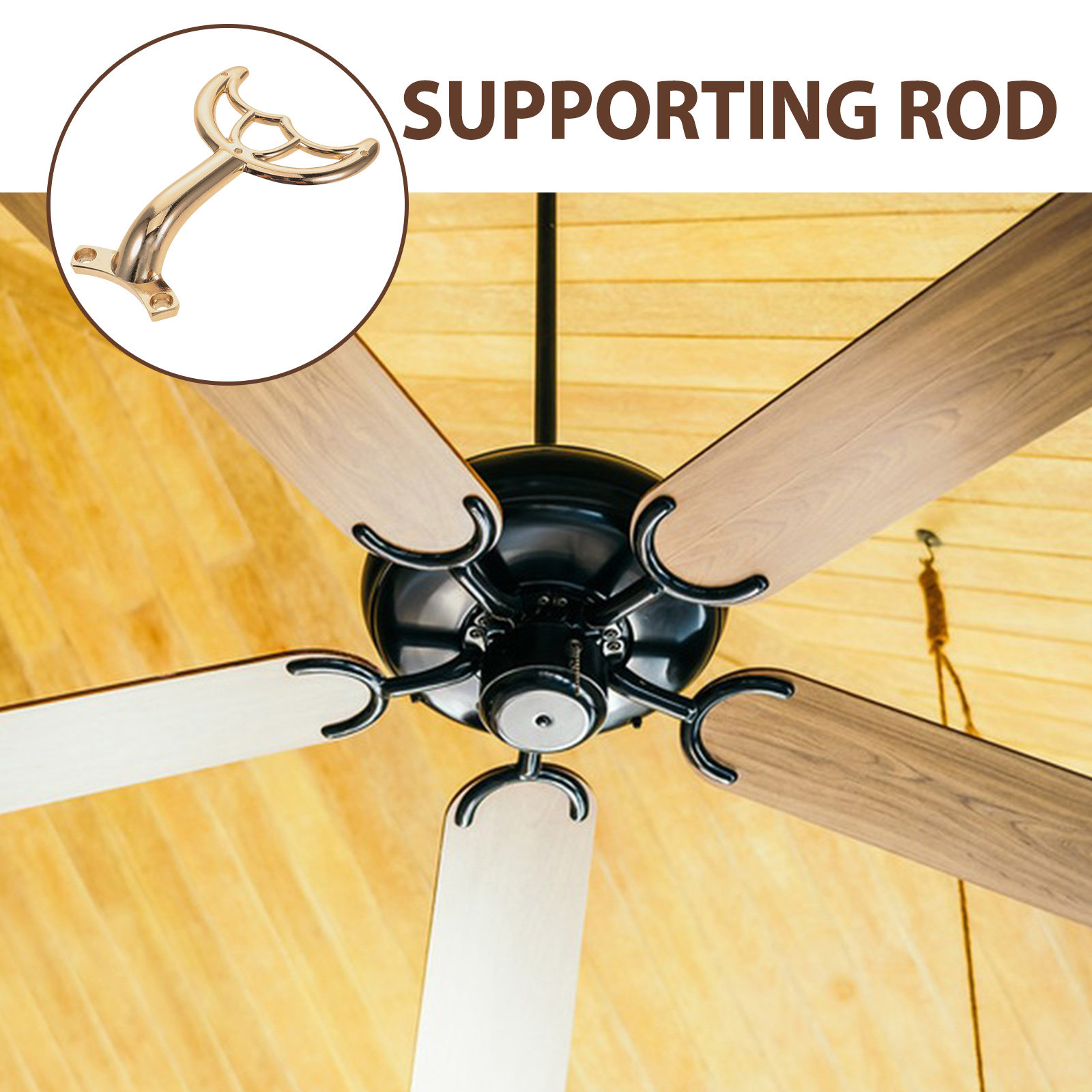 天井ファンアーム ファンブレードサポート 交換用アームブラケ - Ceiling Fan Mount のレビューと価格
