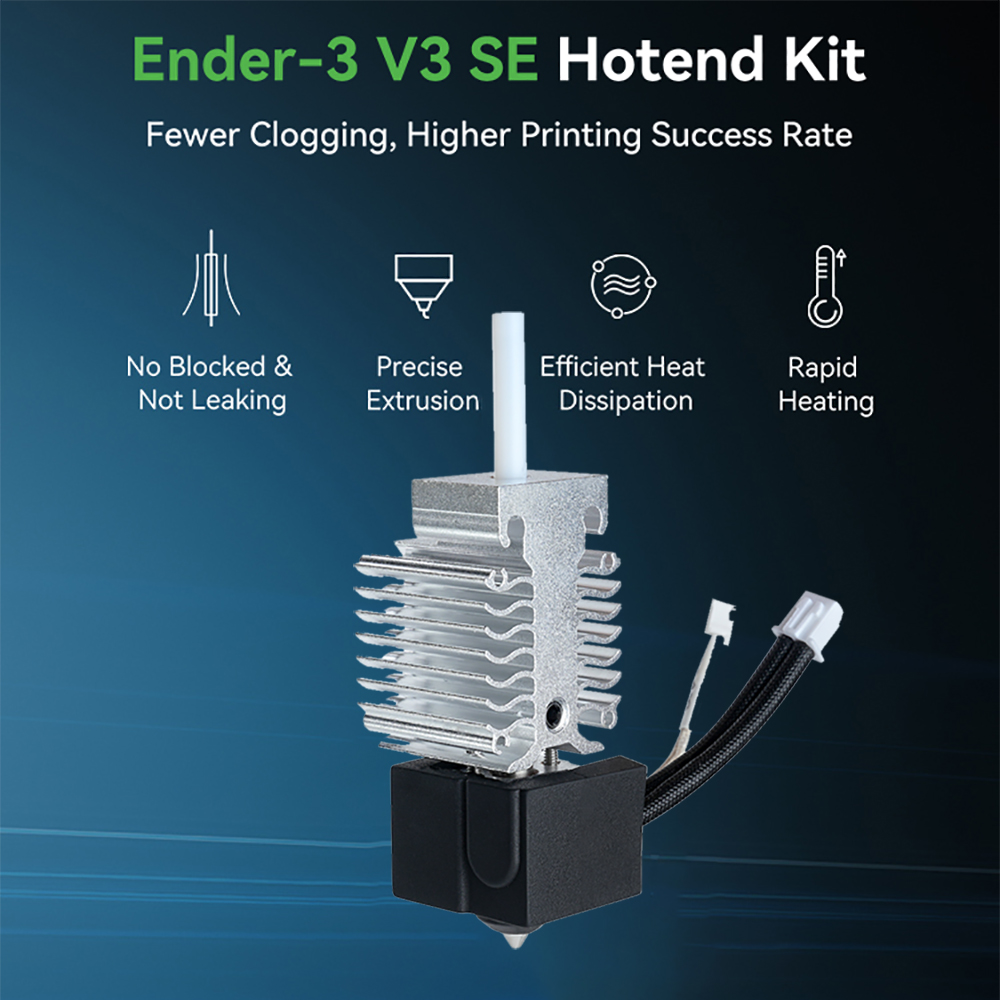 Creality Ender-3 V3 SE ホットエンドキ - Creality Printer Ender 3 V3 のレビューと価格
