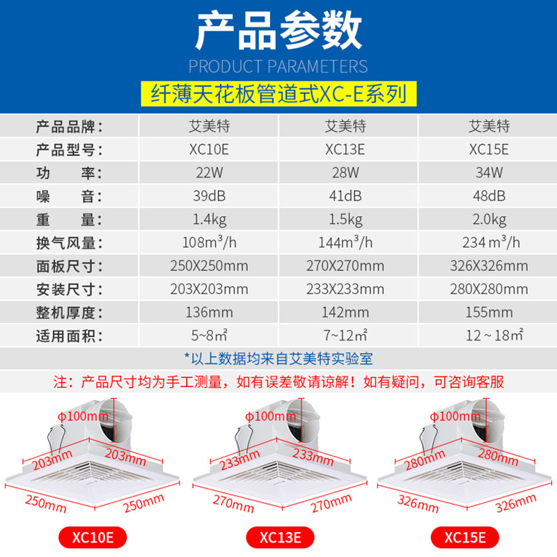 静音強力ダクト排気ファン天井取り付け式キッチン/バスルーム用 - Ceiling Fan Mount のレビューと価格